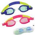 Youth's Blue Swim Goggles